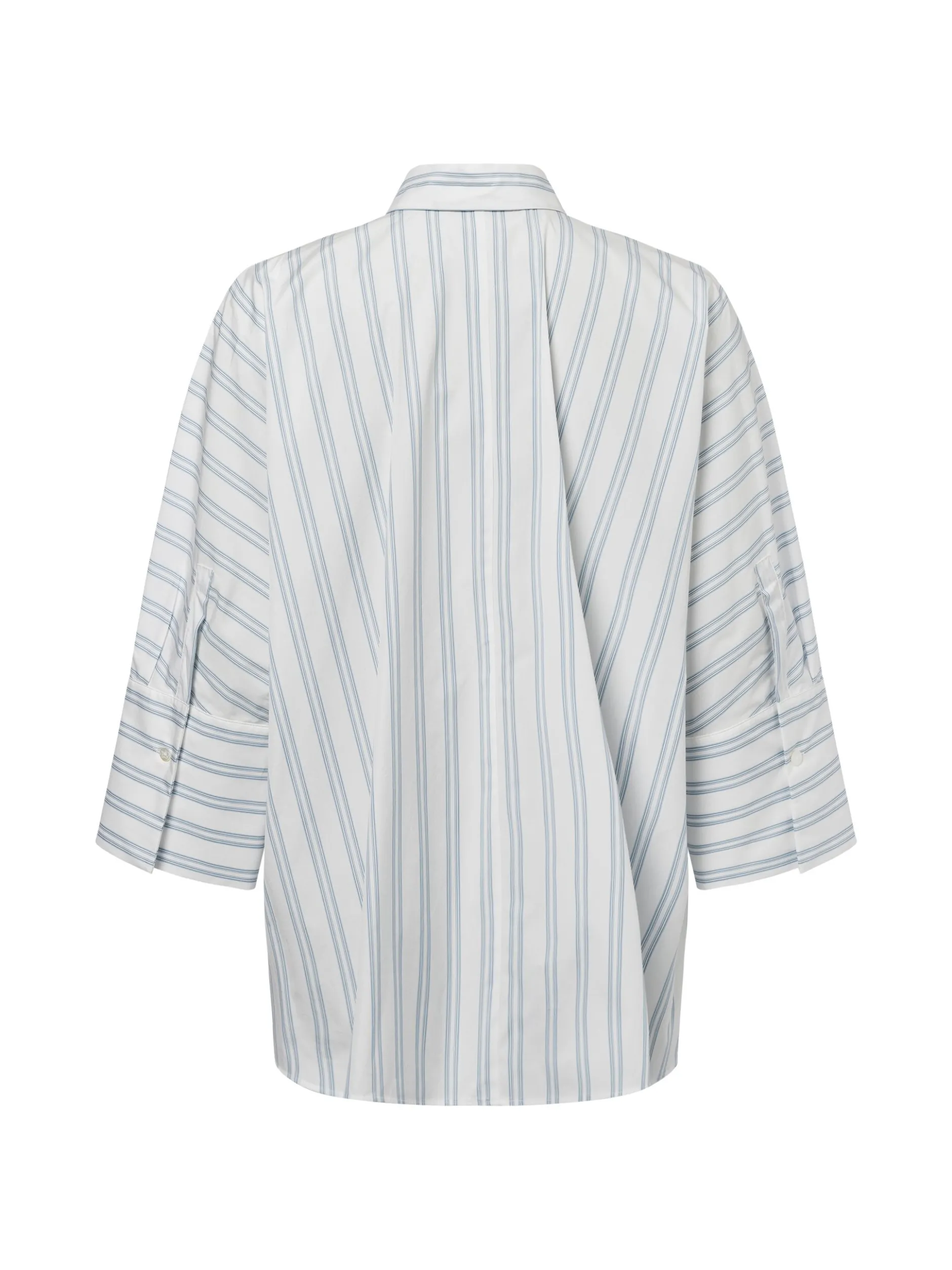 Weekend Max Mara Damen Hemdbluse - Hudson in weiß hellblau
