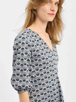 Weekend Max Mara Damen Jerseykleid - Cinghia in hellblau