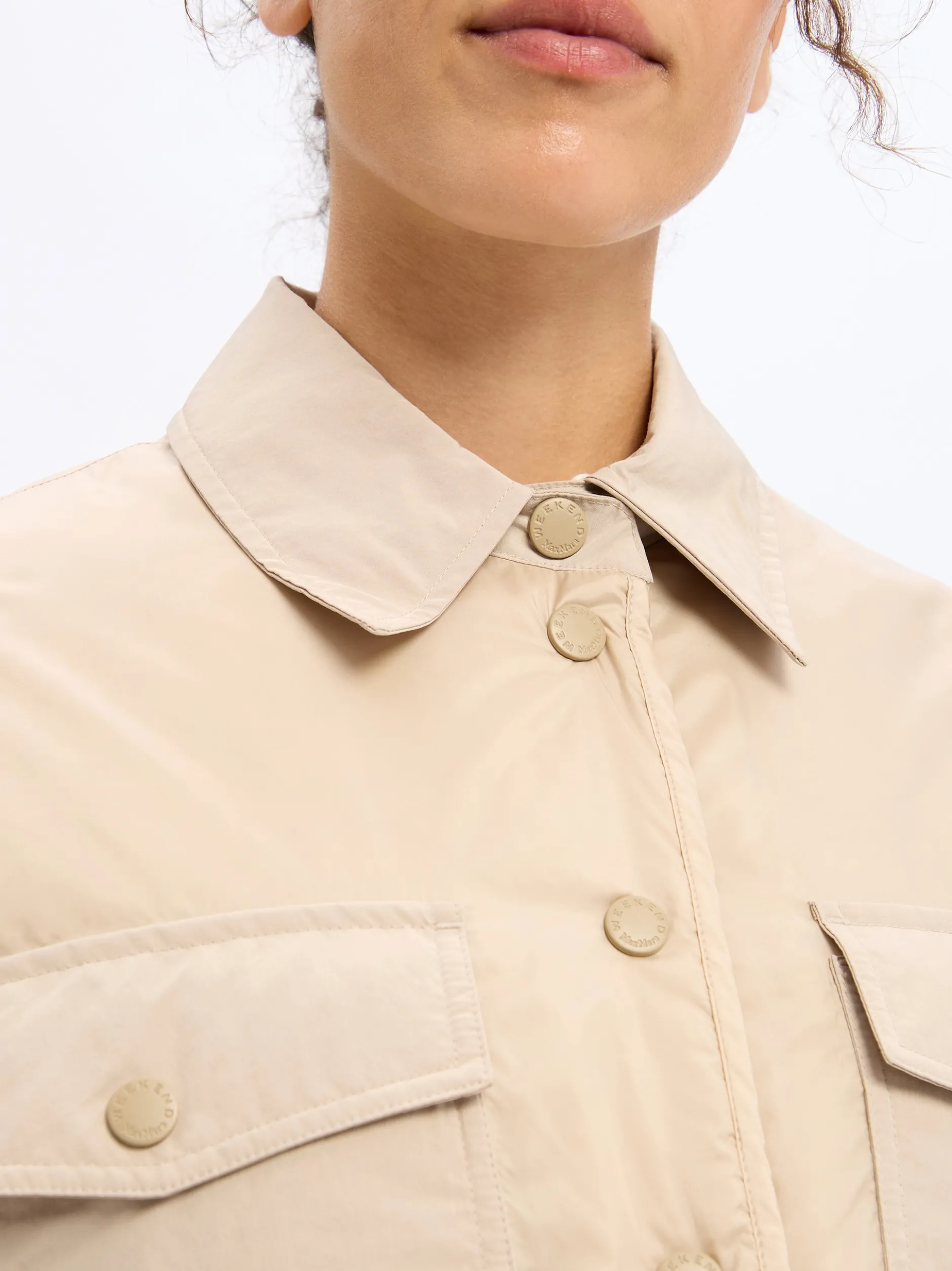Weekend Max Mara Damen Stepp-Wendejacke - WKDSughero in beige