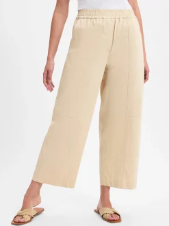 Weekend Max Mara Damen Stoffhose - Milva in sand