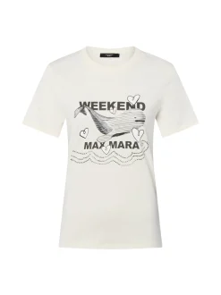Weekend Max Mara Damen T-Shirt - Guglia in ecru