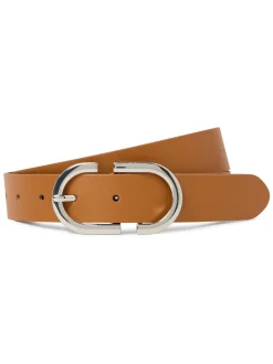 Weinmann Damen Gürtel aus Leder in cognac
