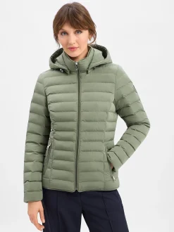 Wellensteyn Damen Steppjacke - Italy Hood in schilf
