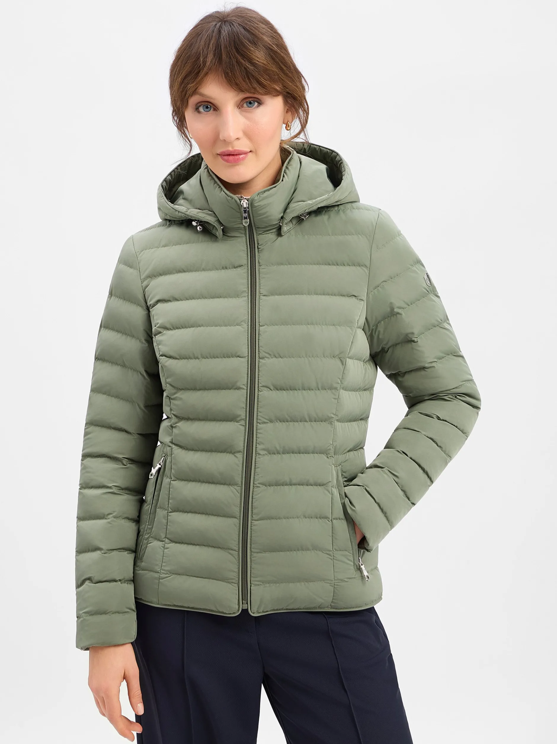 Wellensteyn Damen Steppjacke - Italy Hood in schilf