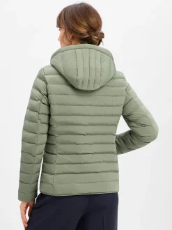 Wellensteyn Damen Steppjacke - Italy Hood in schilf