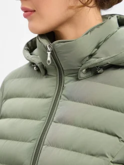 Wellensteyn Damen Steppjacke - Italy Hood in schilf