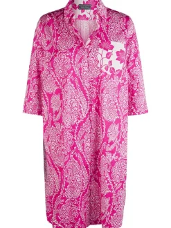 White Label Damen Hemdblusenkleid in rosa