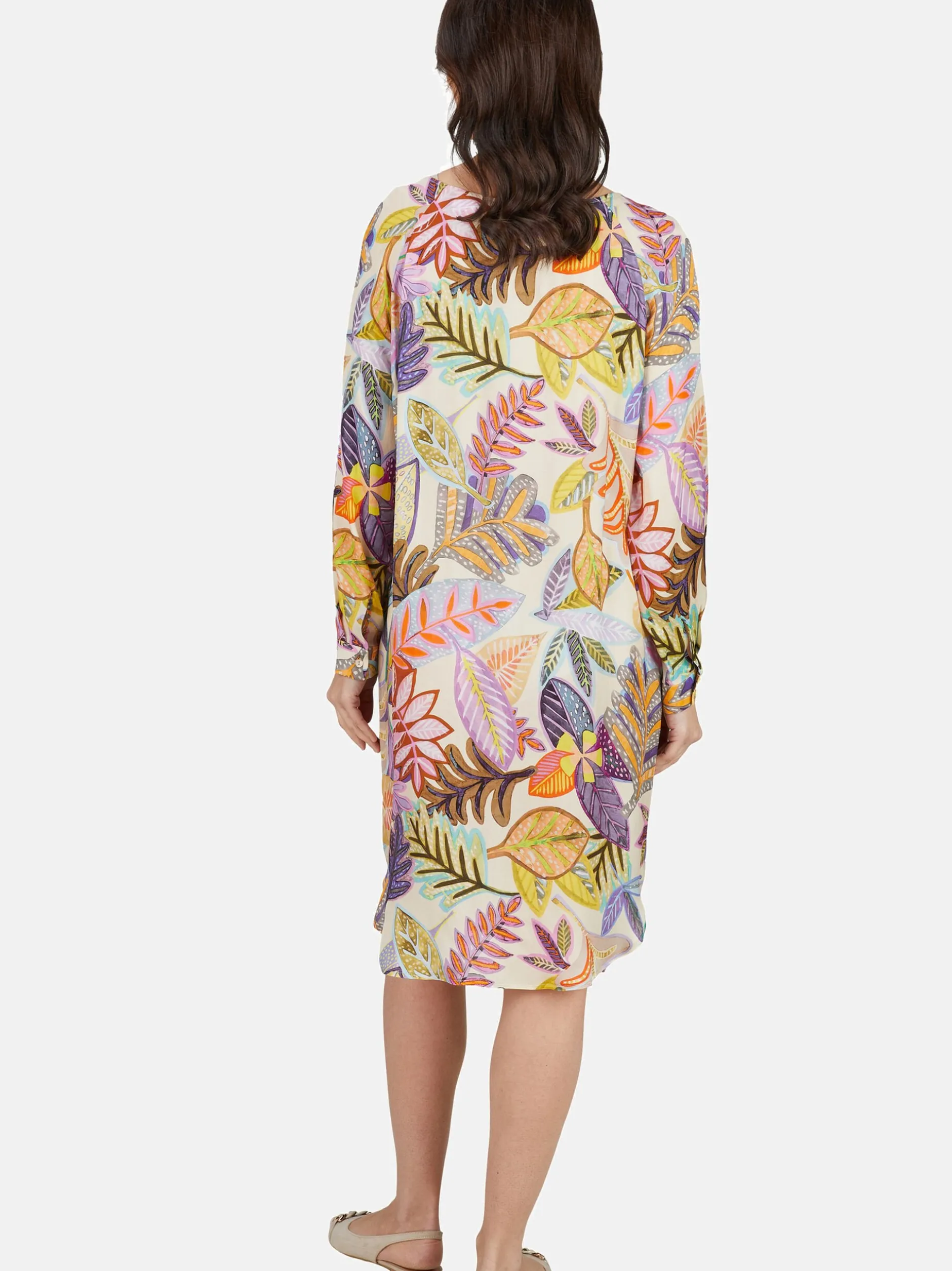 White Label Damen Midikleid in mehrfarbig