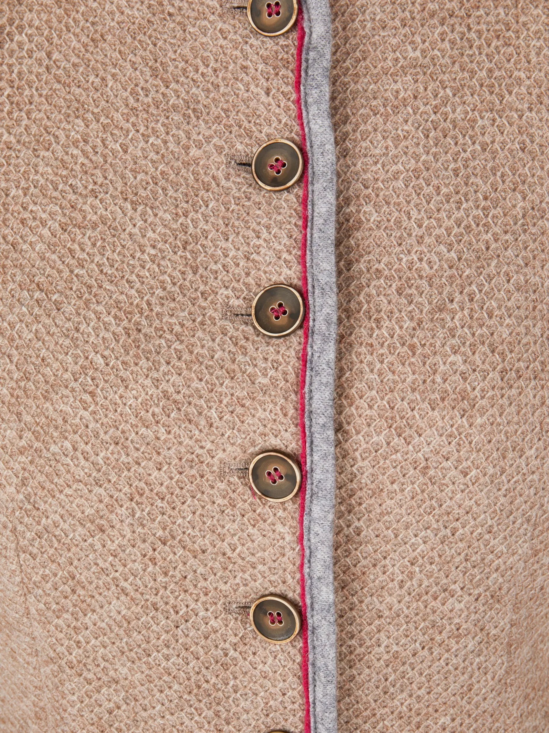 White Label Damen Stehkragenjacke in beige