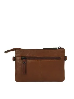 X-Zone Damen Umhängetasche in cognac