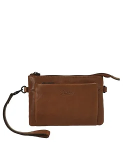 X-Zone Damen Umhängetasche in cognac