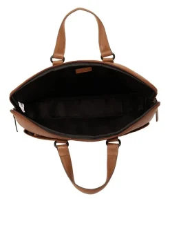 X-Zone Unisex Aktentasche in cognac