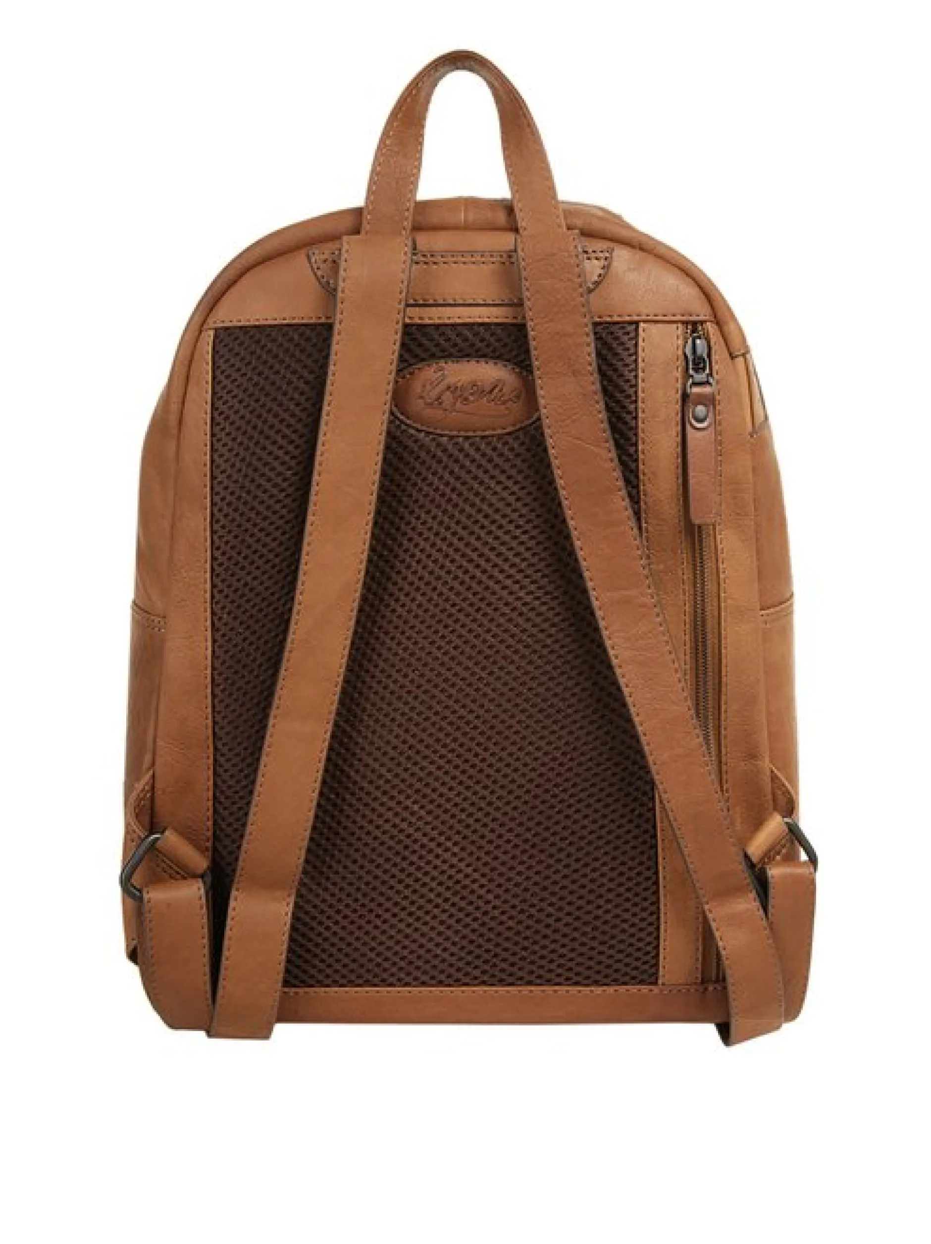 X-Zone Unisex Rucksack in cognac