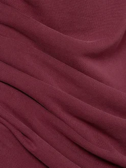Y.A.S Damen Langarmshirt - YASLysa in bordeaux