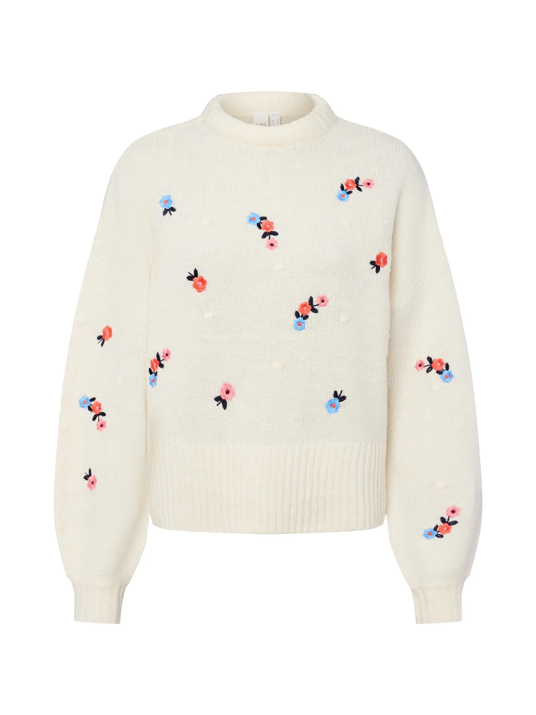 Y.A.S Damen Strickpullover - Yasnanna in ecru mehrfarbig