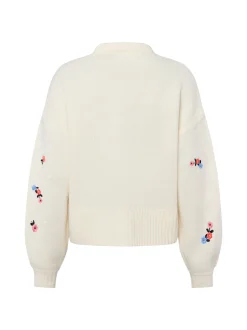 Y.A.S Damen Strickpullover - Yasnanna in ecru mehrfarbig