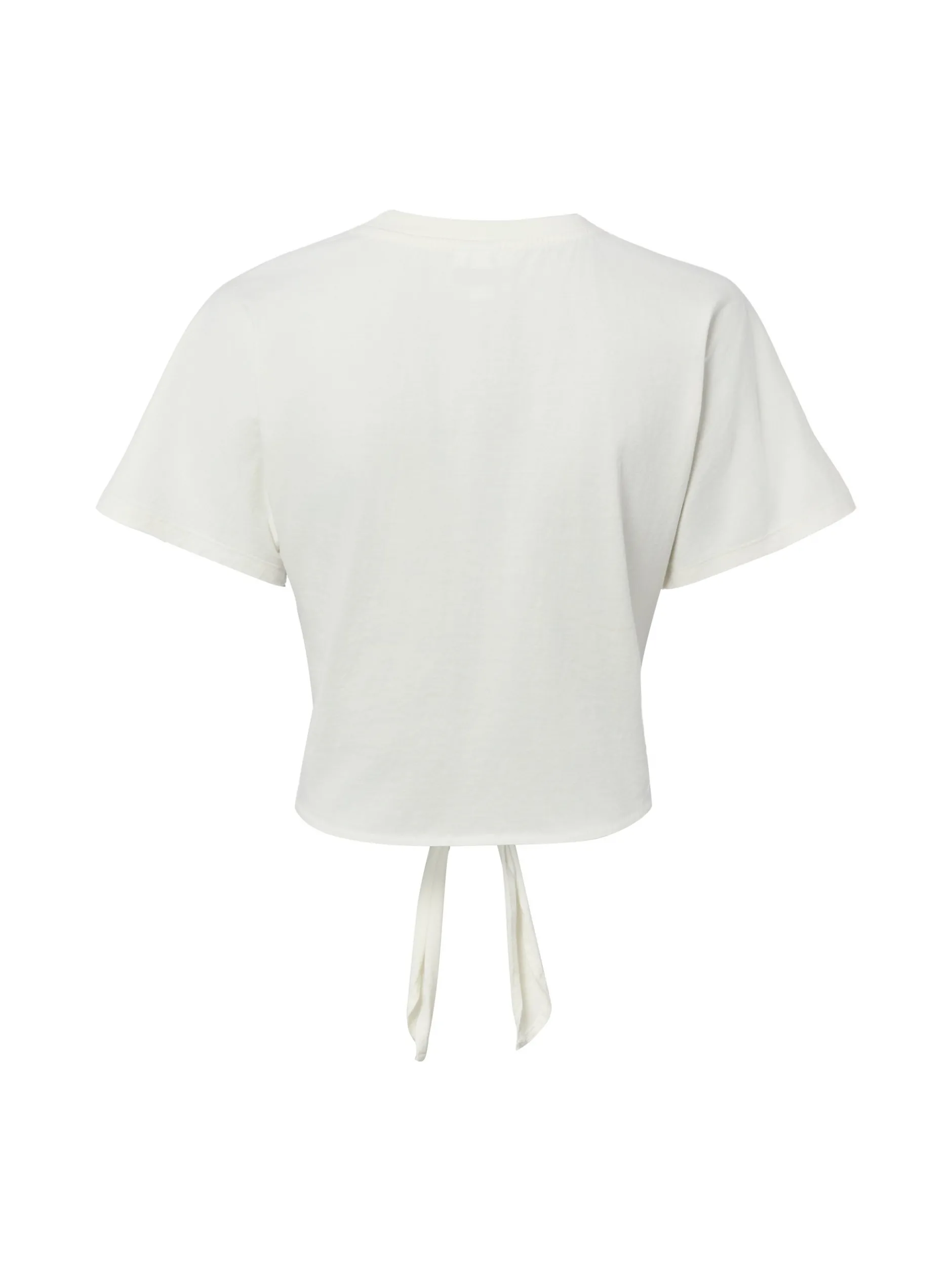 Y.A.S Damen T-Shirt - YASFabian in ecru - Ärmel: kurzarm