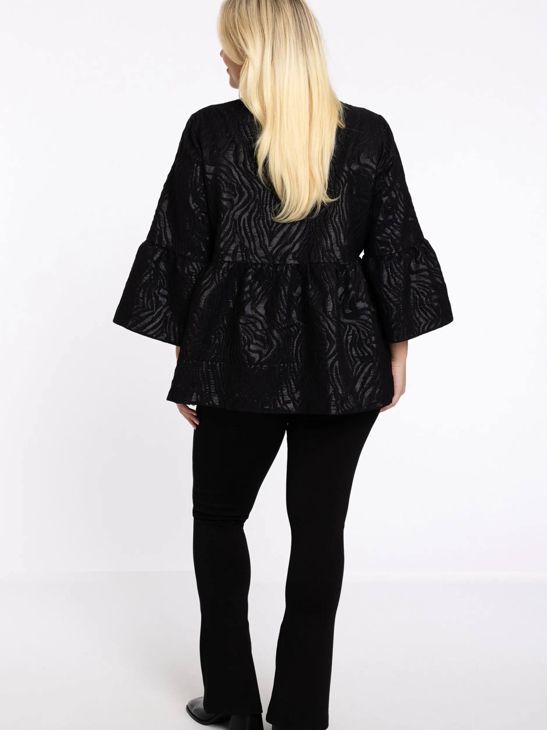 YOEK Damen Blazer in schwarz