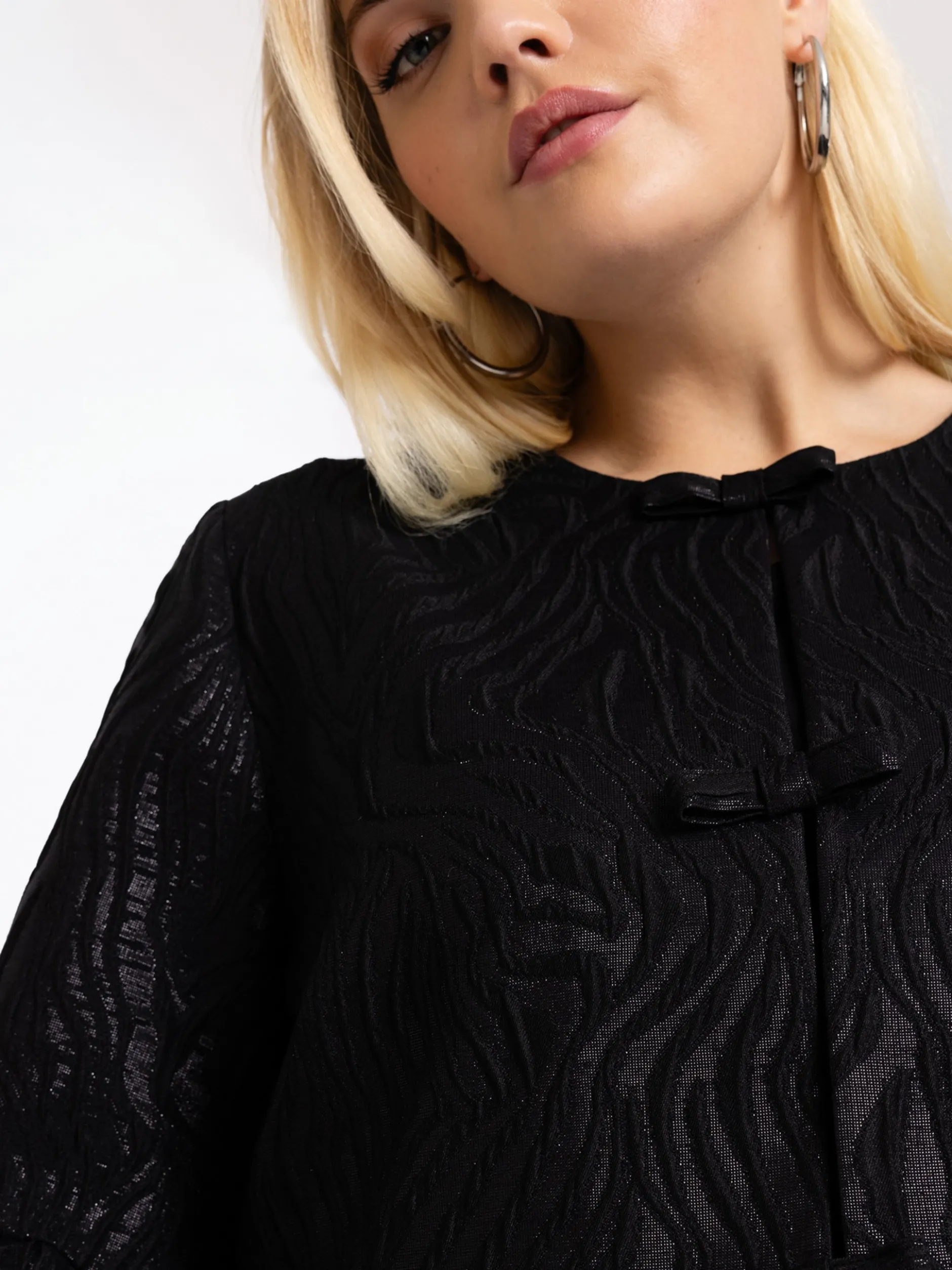 YOEK Damen Blazer in schwarz