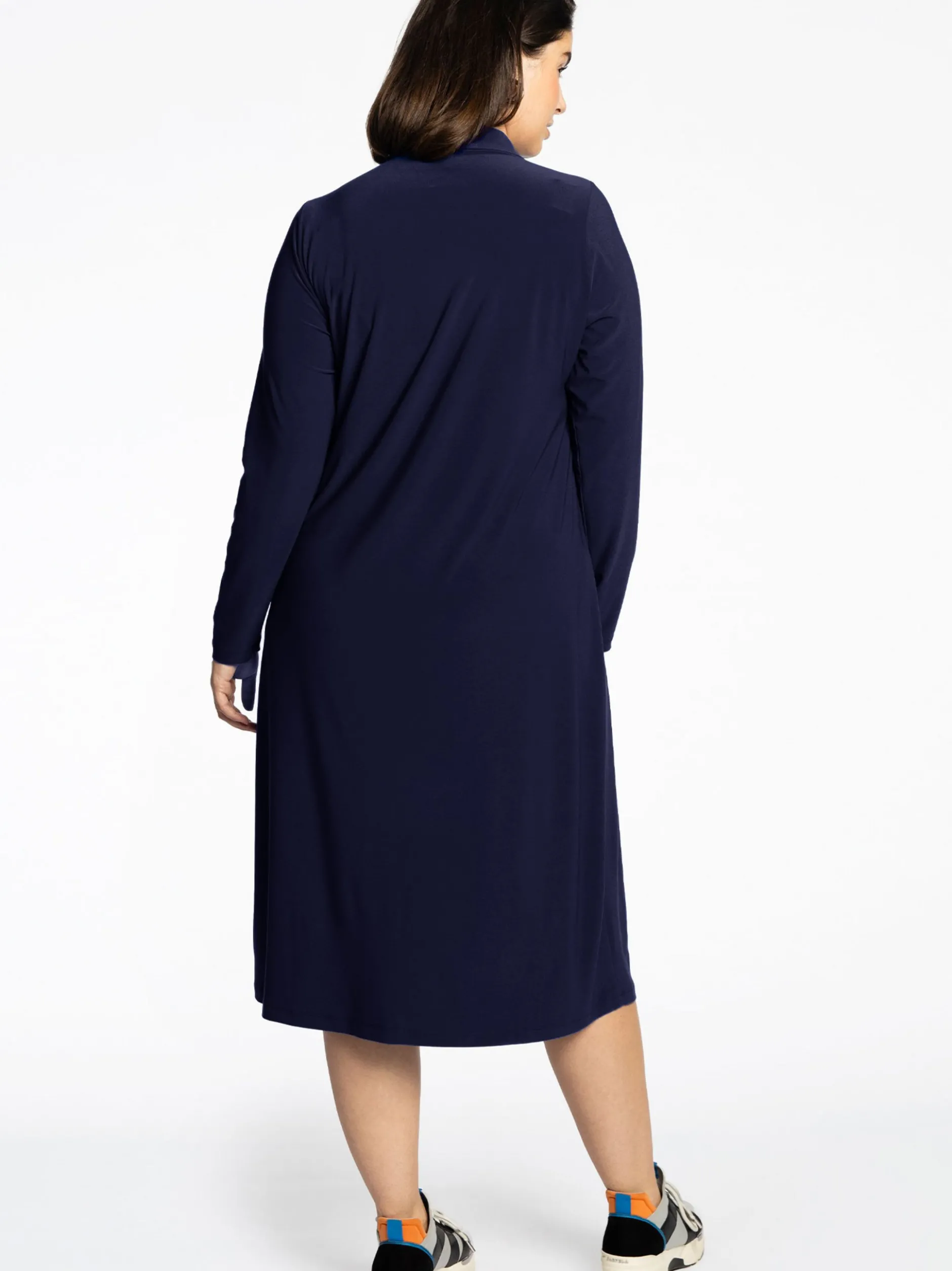 YOEK Damen Bluse in blau