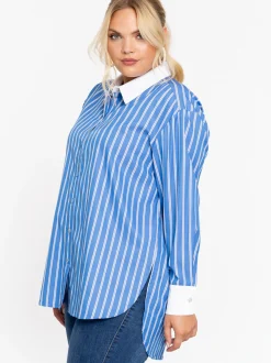 YOEK Damen Bluse in denim