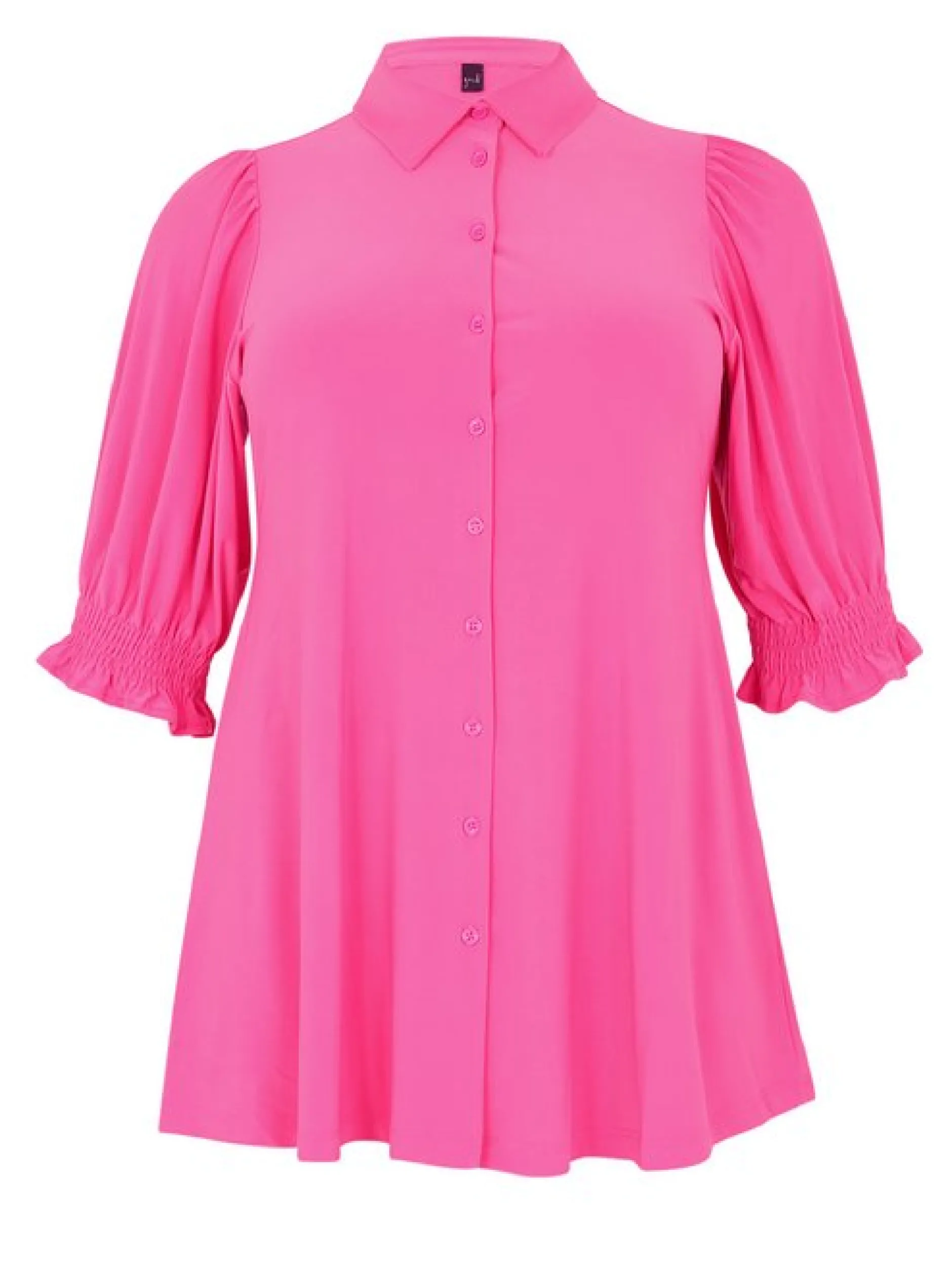 YOEK Damen Bluse in rosa