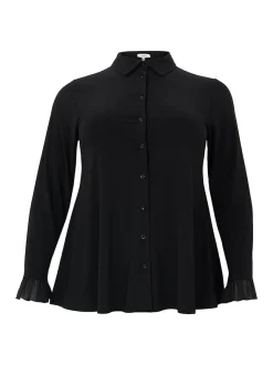 YOEK Damen Bluse in schwarz