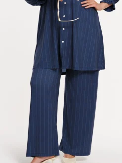 YOEK Damen Hose in blau