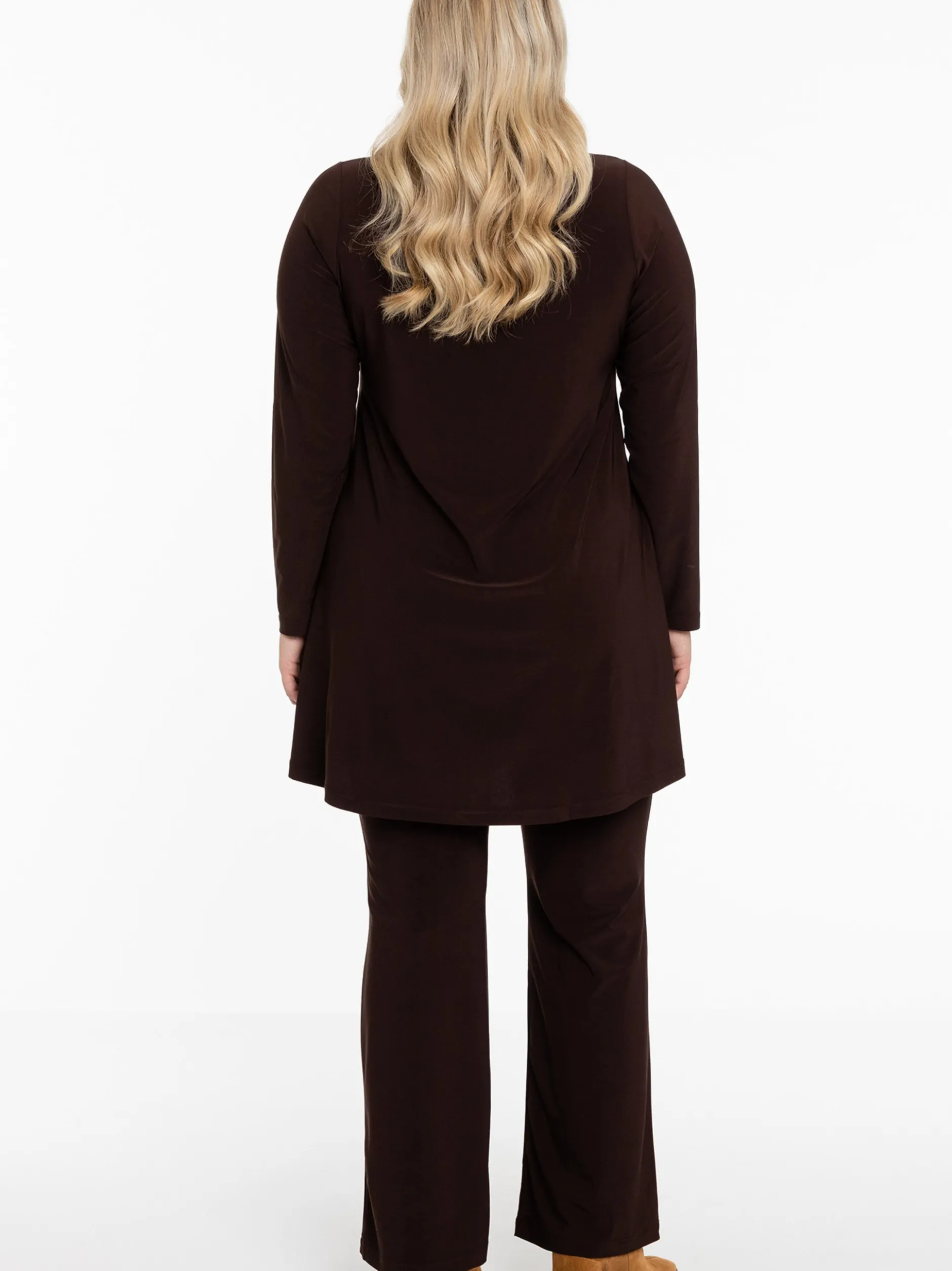 YOEK Damen Hose in braun