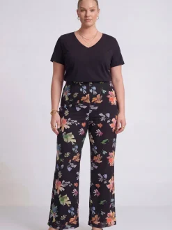 YOEK Damen Hose in mehrfarbig