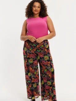 YOEK Damen Hose in mehrfarbig