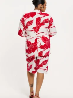 YOEK Damen Hose in rot