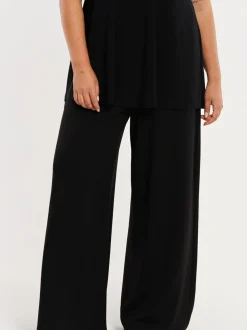 YOEK Damen Hose in schwarz