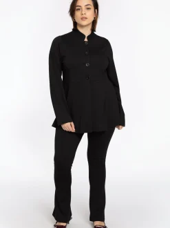 YOEK Damen Hose in schwarz