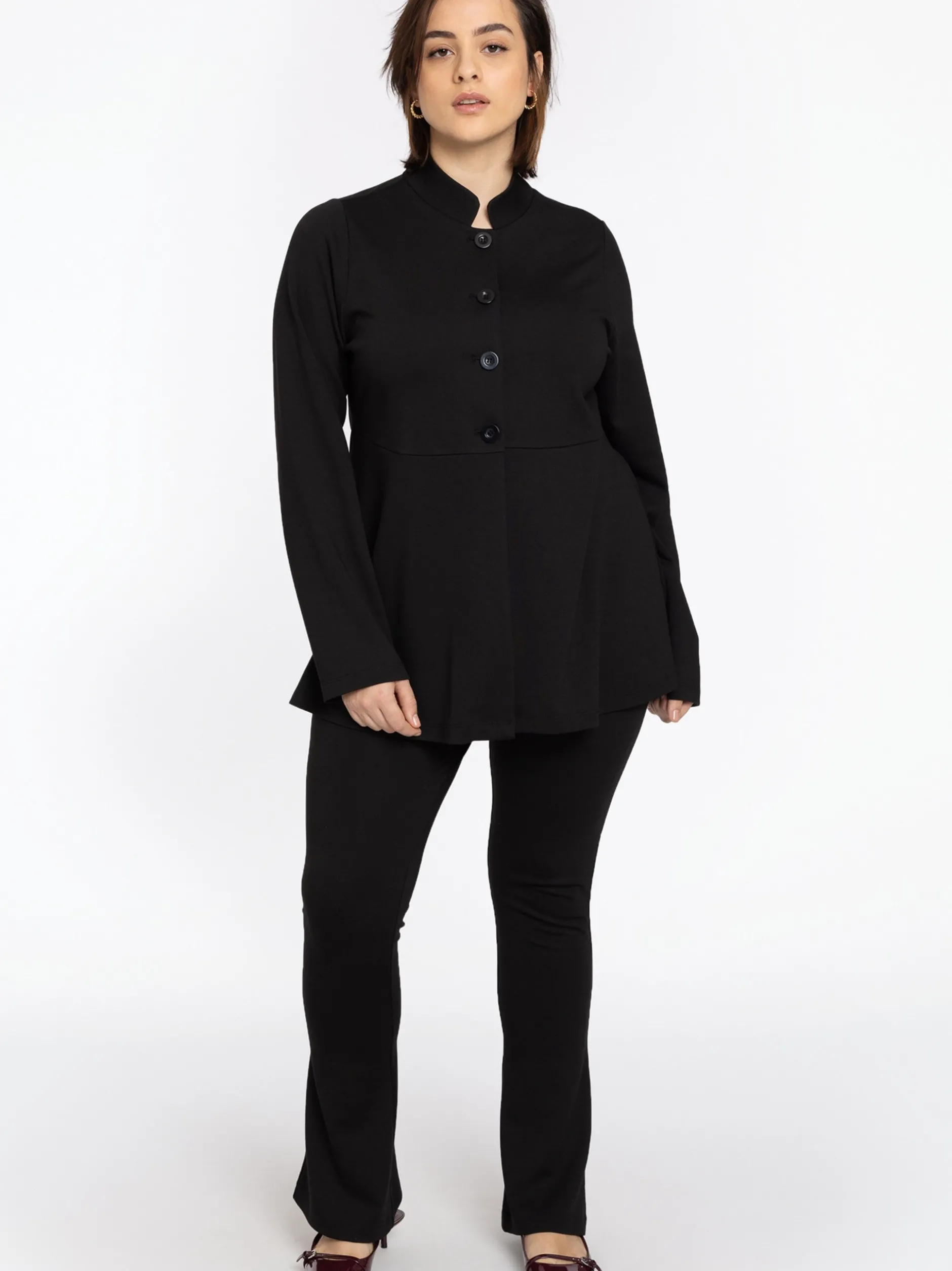 YOEK Damen Hose in schwarz