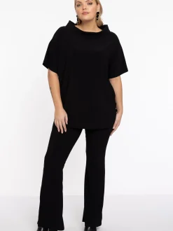 YOEK Damen Hose in schwarz