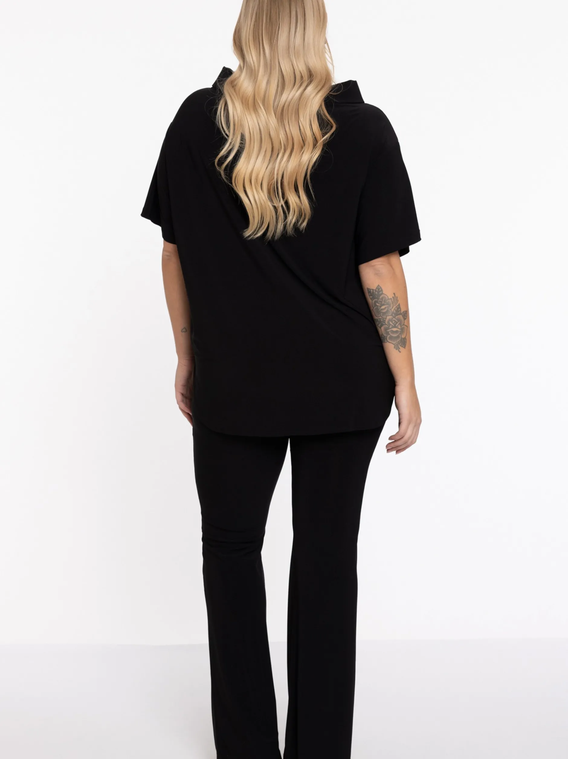 YOEK Damen Hose in schwarz