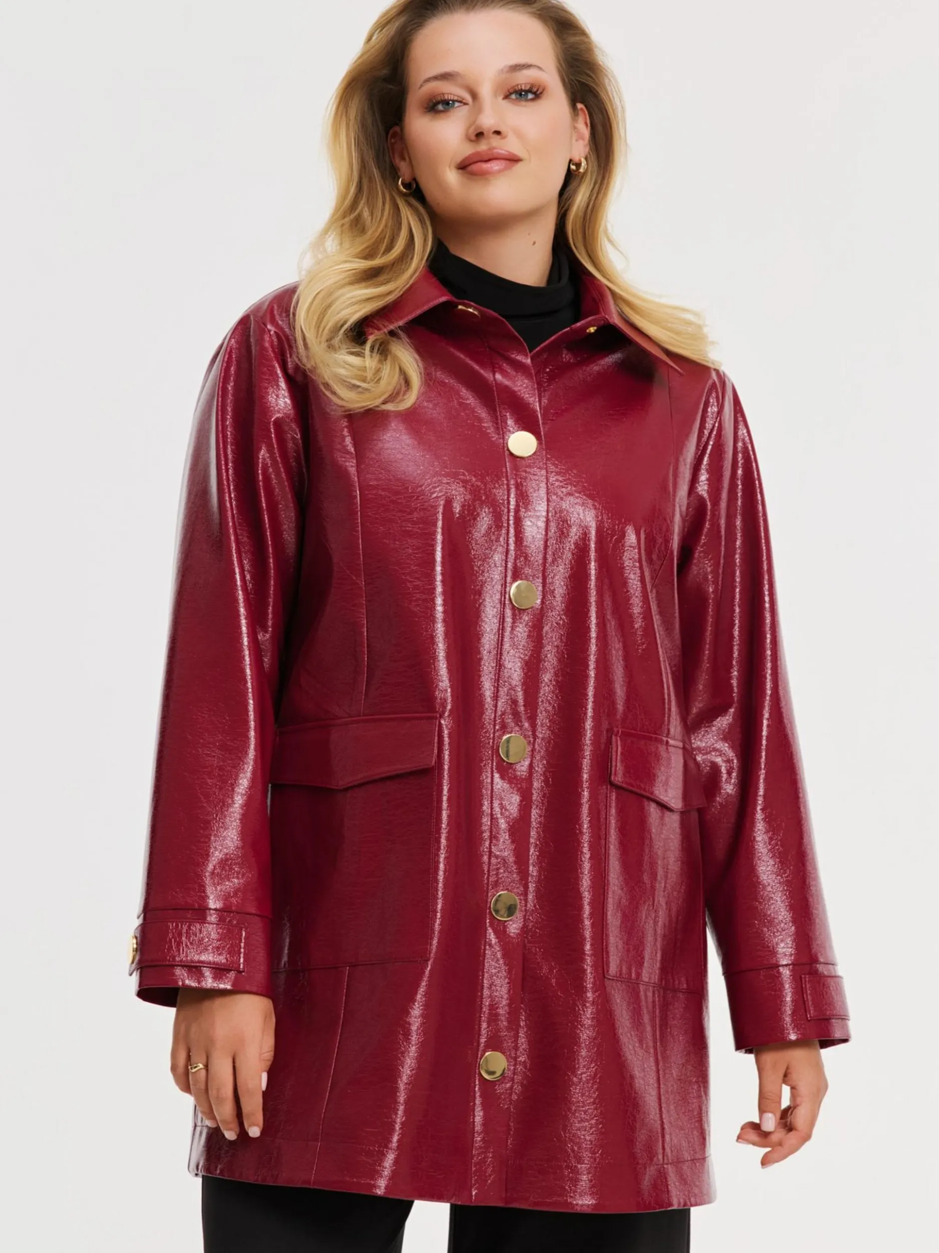 YOEK Damen Jacke in rot