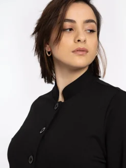 YOEK Damen Jacke in schwarz