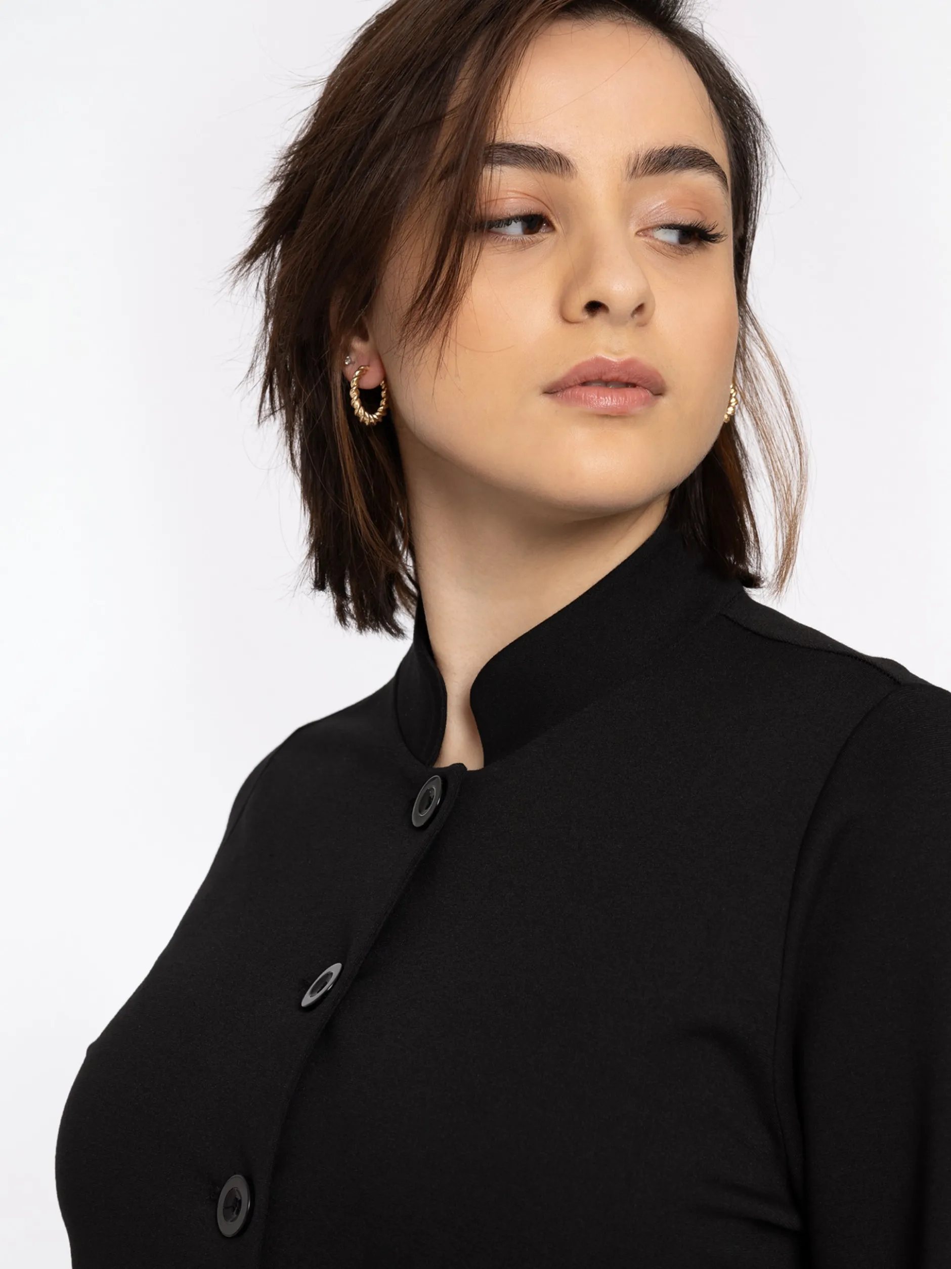 YOEK Damen Jacke in schwarz