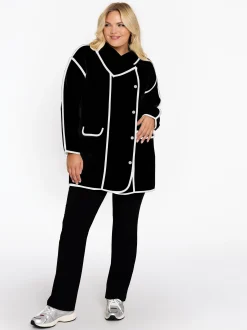 YOEK Damen Jacke in schwarz