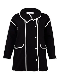 YOEK Damen Jacke in schwarz