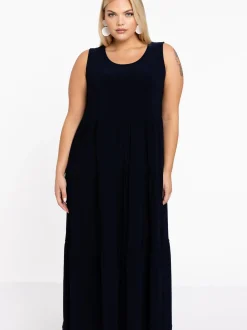 YOEK Damen Kleid in blau