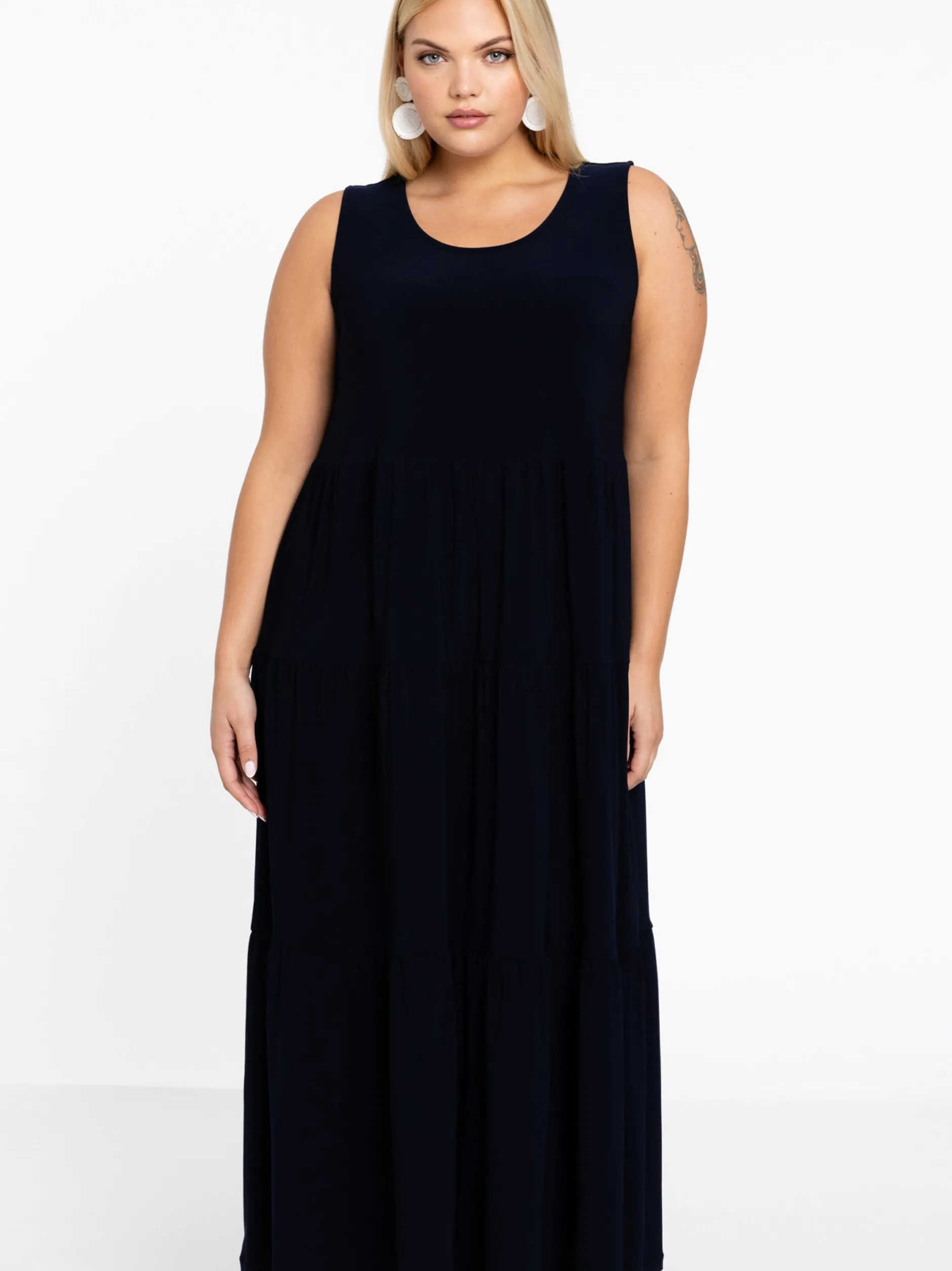 YOEK Damen Kleid in blau