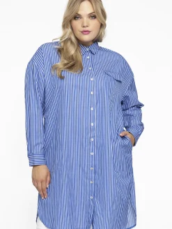YOEK Damen Kleid in blau