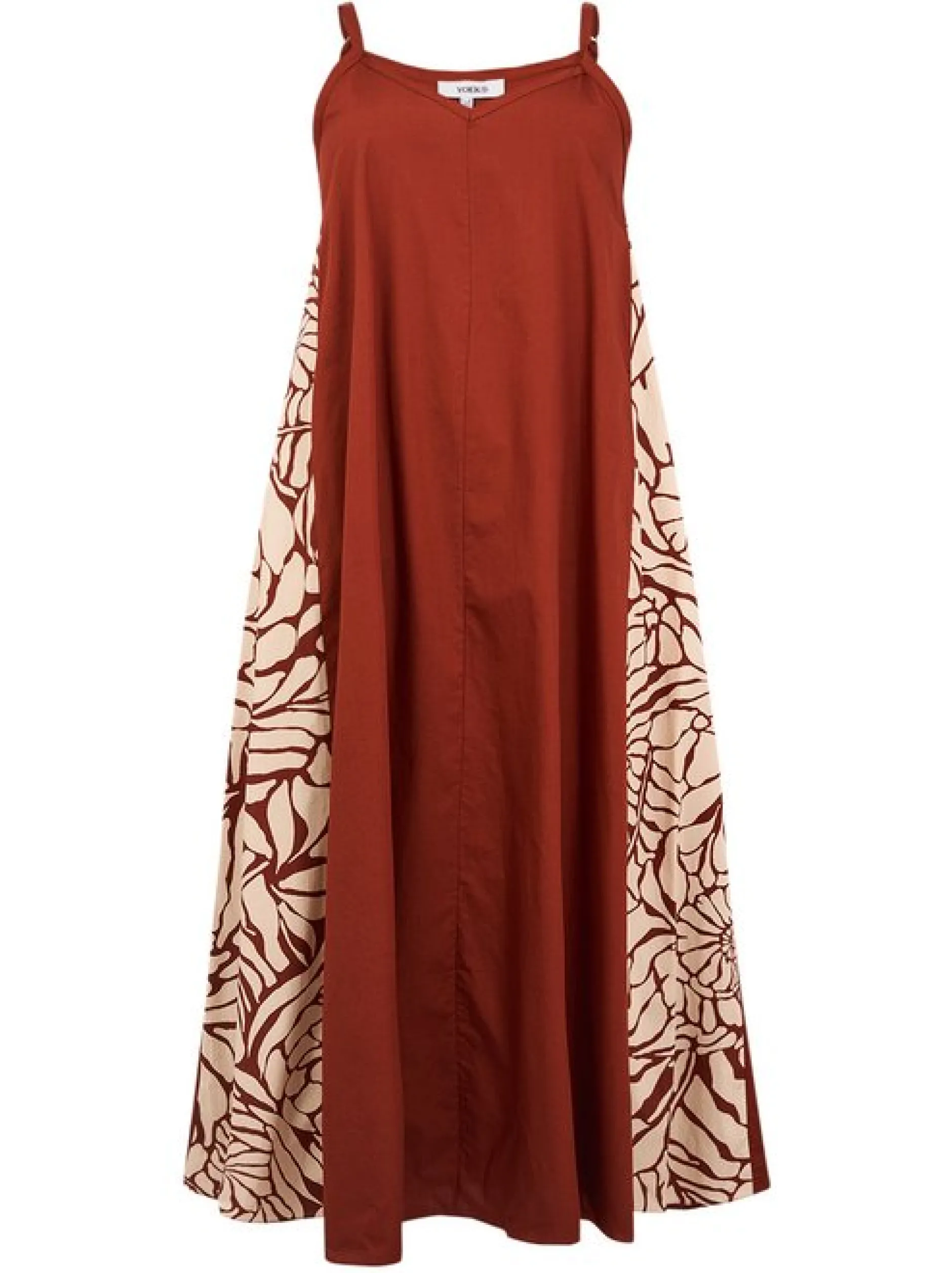 YOEK Damen Kleid in bordeaux