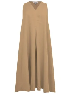 YOEK Damen Kleid in braun