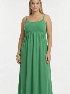 YOEK Damen Kleid in grün
