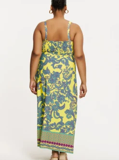 YOEK Damen Kleid in mehrfarbig