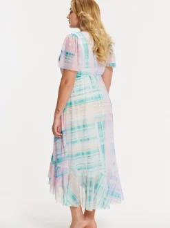 YOEK Damen Kleid in mehrfarbig